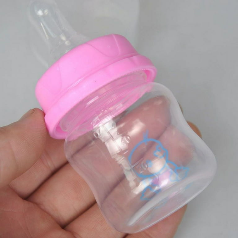 60ML Newborn Mini Feeding Nursing Bottle Safe Infant Nursing Nipple Milk  Bottles