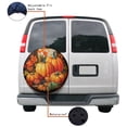 thumbnail image 4 of KAKALAD Pumpkins And Fall Leaves 01 Spare Tire Cover Universal Vehicle Accessories Buckle Car Tools 15”in, 4 of 6