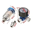 thumbnail image 4 of CAROOTU Air Pressure Regulator Gauge Sprayer In-line Water Oil Separator Trap Filter, 4 of 7