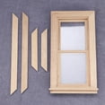 thumbnail image 3 of 2-14pack 1/12 casa de muñecas casa en miniatura juguetes decoración para dormitorio 2 piezas perfke ventanas de casa de muñecas, 3 of 5
