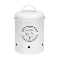thumbnail image 1 of WRKEKC Clearance Metal Storage Buckets for Kitchen, Fruit Vegetables with Lid, Heavy Duty Iron Container for Potato Onion Garlic, Portable Handles, 3 Sizes, 1 of 6