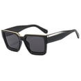 thumbnail image 1 of Gafas de sol retro elegantes para mujer, gafas de moda urbana, gafas de sol cuadradas a prueba de rayos UV, 1 of 6