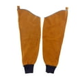 thumbnail image 2 of S SERENABLE Manchons de Protection en Cuir de Vachette Robuste pour Bras Jaune, 2 of 9