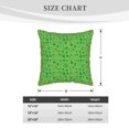 thumbnail image 4 of Zufioo St Patrick's Day Print Velvet Border Throw Pillow Cover, Zipper Throw Pillow Protector for Cushions Sofa Bedroom Home Decorations-18"x18", 4 of 8