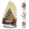thumbnail image 1 of Funda para silla de huevo colgante, duradera, ligera, impermeable, funda para silla de columpio con cremallera, se adapta a la mayoría de los protectores contra el polvo para sillas de huevo de c, 1 of 5