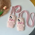 thumbnail image 5 of Kawaii Phone Cases Apply to iPhone 13 Pro Max,Cute Cartoon Pig Phone Case 3D Funny Pink Pig Case with Lanyard for Women Girls Soft Silicone Shockproof Cover for iPhone 13 Pro Max, 5 of 14