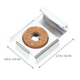thumbnail image 2 of TABLZONE 12Pcs Mounting Clips Stainless Steel for Mirror Installation in Bathrooms, 2 of 7