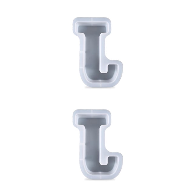 Molde de resina de silicona Advancent Encimera reutilizable DIY Decoración de epoxi J 2Conjunto