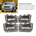 thumbnail image 3 of Poignée de Porte Intérieure Ergonomique 4 Pcs avant Arrière Maintien Confortable Installation Simple pour Grand Cherokee 2005 à 2011, 3 of 7