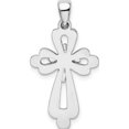 thumbnail image 4 of Sterling Silver Fancy Cut-Out Cross Pendant - Jbsp, 4 of 5