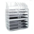 thumbnail image 2 of Ktaxon Acrylic Makeup Case Cosmetics Organizer Small & Large Drawer Display Storage Box,7 Drawers, 2 of 3