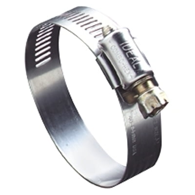 

50 Series Small Diameter Clamp 1-5/8 in Hose ID 1-1/4 in to 2-1/4 in dia Stainless Steel 201/301 | Bundle of 2 Boxes