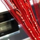thumbnail image 1 of Cordones rojos decorativos Curtain Ave Split de 100 x 200 cm, 1 of 8