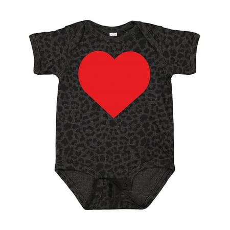 

Inktastic Red Heart Gift Baby Boy or Baby Girl Bodysuit