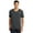 Charcoal, variant on Mens Perfect Weight V Neck Tee-M (Maritime Blue)