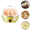 thumbnail image 6 of Bxaolu Mini Egg Cooker, Easy Egg Cooker Electric 7-Egg Capacity, Soft, Medium, Hard-Boiled Egg Cooker with Auto Shut-Off, Yellow, 6 of 9
