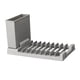 thumbnail image 4 of Escurridor, estante de cocina, ayudante de cocina, soporte para utensilios para colgar en la gris, 4 of 9