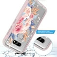 thumbnail image 4 of LG Harmony 4 Case, LG Premier Pro Plus Case, LG Xpression Plus 3 Case, Rosebono Graphic Design Shockproof Protective Rugged Hybrid Bumper Case for LG Harmony 4 (Pink Flower), 4 of 4