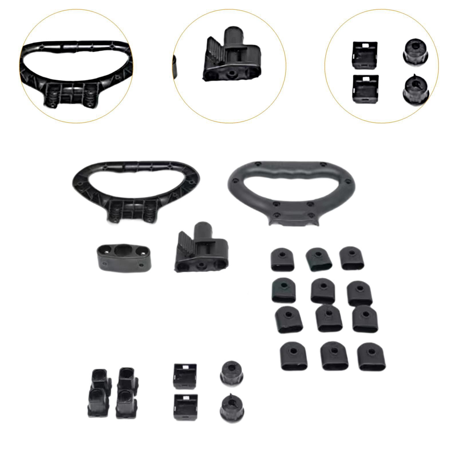 MAGIDEAL Wagon Cart Repair Parts Lightweight Portable Push Handle Attachment Accessories