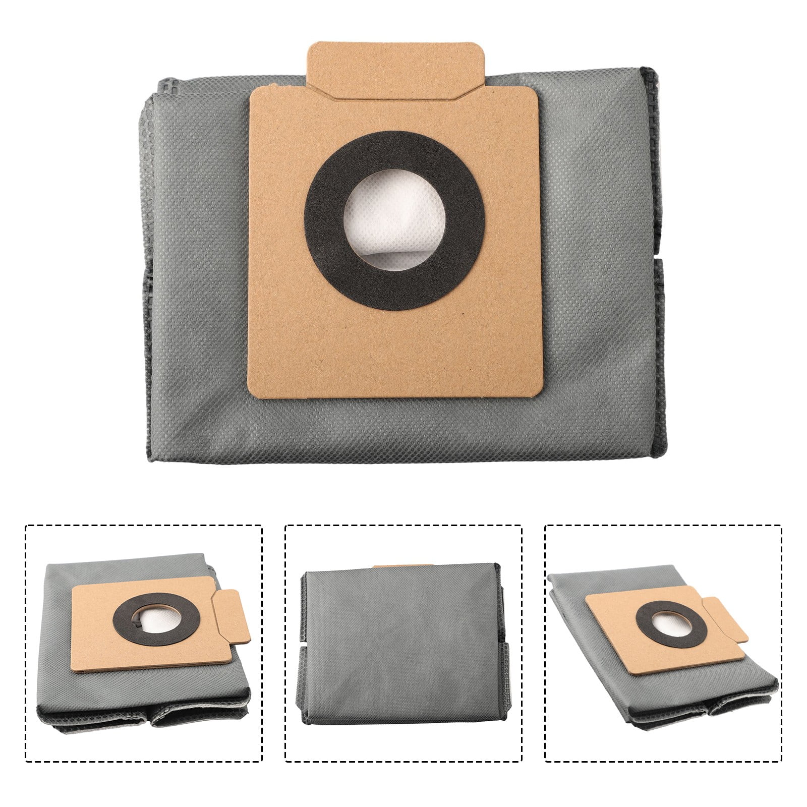 10 Pack Dust Bag for Eufy-Clean X8 Pro Robot Vacuum Self-Empty Station, 4-Layer Bags, Large Capacity Anti-Bacterial and Deodorizing Dust Bags