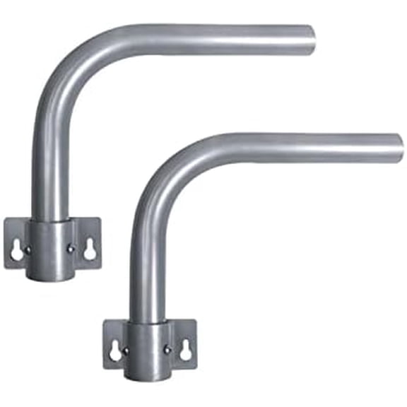 2Packs Mounting Arm for Barn Light, Extension Mounting Arm for Outdoor Security Yard Light,Silver Color,Steel$$Tools & Hardware Other