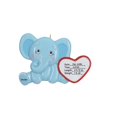 thumbnail image 3 of Maxora Personalized Ornaments Customized Christmas Ornament Baby Shower Present Baby Elephant Boy Free Customize, 3 of 10