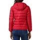 thumbnail image 3 of CHAQUETA DE PLUMAS CON CAPUCHA PARA MUJERES INSPIRADA CHIC, CORTA, EMPACABLE, ULTRA LIGERA, INVIERNO, TALLA 3XL, ROJA, 3 of 5
