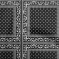 thumbnail image 1 of oneOone Polyester Spandex Black Fabric Geometric Fabric For Sewing Printed Craft Fabric By The Yard 56 Inch Wide, 1 of 4