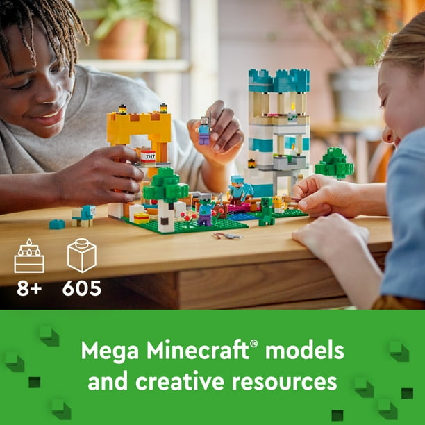 LEGO Minecraft Crafting Box - Perfect for Indoor Playgrounds