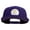 Purple, variant on Mario Luigi Wario Waluigi Symbol Embroidered 6 Panel High Profile Structured Snapback - Kelly OSFM