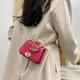thumbnail image 5 of Diseñador Mujer Cadena PU Cuero Crossbody Bolso Mini Flap Bolso (Rosa Roja) Likrtyny Para estrenar, 5 of 9