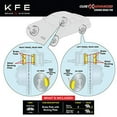 thumbnail image 3 of KFE KFE540-104 Ultra Quiet Advanced Premium Ceramic Brake Pad REAR Set Compatible With: Nissan Altima, Maxima, Sentra; Infiniti G20, I30, 3 of 3