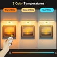 thumbnail image 2 of Alficedo 16in Picture Lights, Wireless Rechargeable Picture Frame Lights for Wall, 3 Color Temperatures Art Painting Light With Remote Control Dimmable for Artwork Displaying, Photos, Paintings, 2 of 7