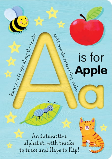 Smart Kids Trace-And-Flip: A is for Apple (Board book)
