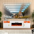 thumbnail image 4 of Waleaf Fireplace TV Stand with 36" Electric Fireplace for TVs Up to 90", 4 of 8