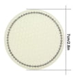 thumbnail image 3 of 4pcs Fluorescent Decor Crystal Rhinestone Car Cup Holder Mat 2.75inch, 3 of 5