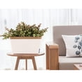 thumbnail image 4 of Chic Self-Watering Indoor Herb Planter, Modern Plastic Pots With Visible Water Level, Double Layer Design For Healthy Roots, Environmentally Friendly Non-Toxic ABS Plastic, Lightweight And Portable, 4 of 7