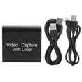 thumbnail image 3 of Hilitand Ymiko HD Video Capture Card USB2.0 4K 1080P HD Video Capture Device Loop Out Function, 3 of 8