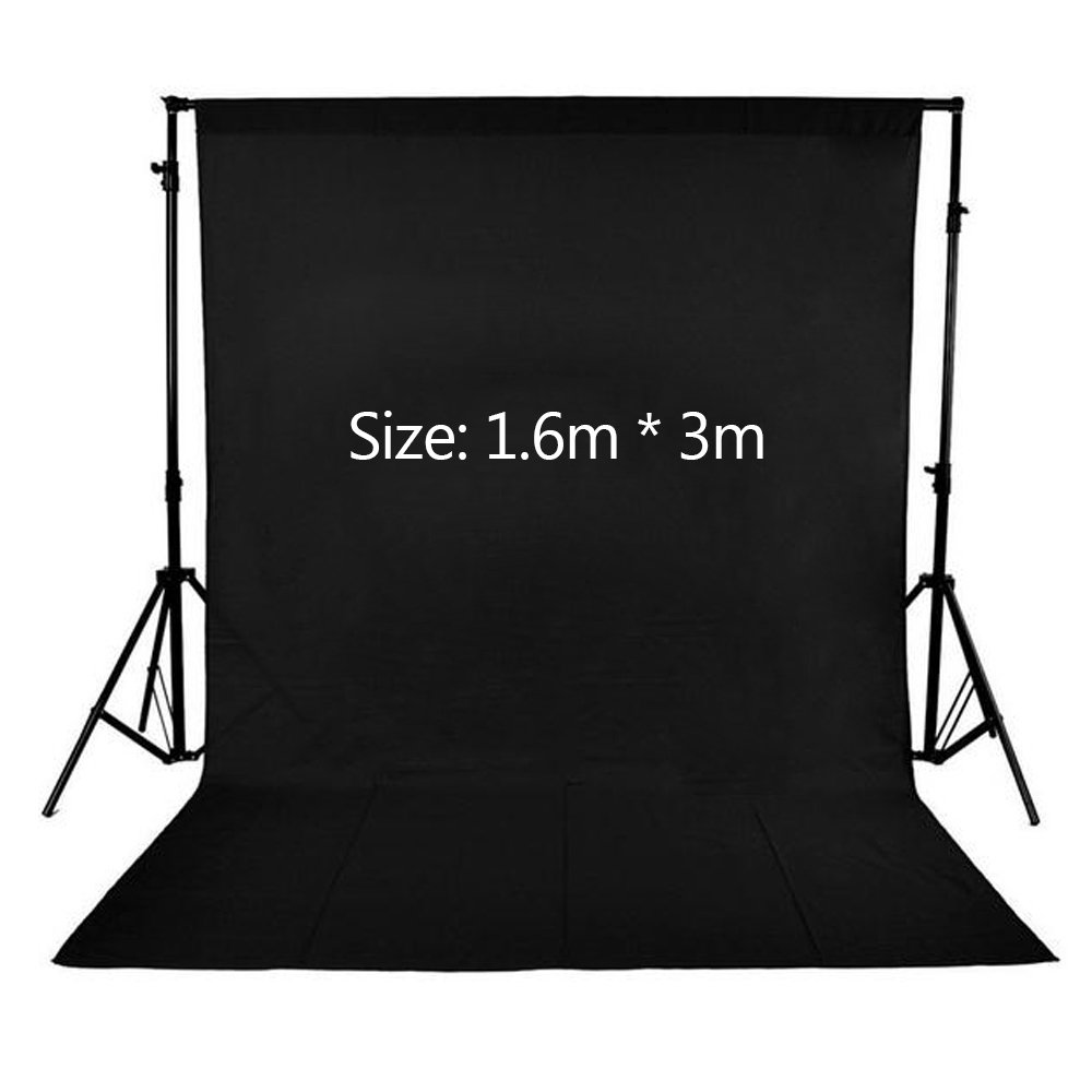 Support Trépied Pour Fond Photo Réglable 200 X 150 Cm - Avec Pinces à Ressort Pour Studio, Fêtes, Portraits