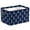 Style-2, variant on Navy Blue Anchor Storage Basket, Toy Storage Box Bookshelf Basket Large Rectangular Foldable Dirty Clothes Storage Basket Nautical Decor