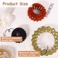 thumbnail image 2 of Pinzas para el cabello Accesorios para el cabello para mujeres y niñas Moño retráctil de terciopelo Garra fija Clip de cola de caballo retráctil retro estilo: estilo2;, 2 of 5