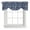 Blue, variant on Navy Blue Boho Elk Tie Up Valance Curtains for Windows, Kitchen Curtains Window Shades, Middle Century Vintage Botanical Light Filtering Roman Curtain Valances for Bedroom/Bathroom/Cafe 54"x18"