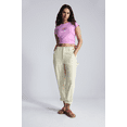 thumbnail image 6 of Free Assembly Women's Striped High Rise Cropped Barrel Jeans, 26" Inseam, Sizes 0-16, 6 of 6