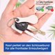 thumbnail image 5 of Llavero de acero inoxidable SSuperp Desmontable Carrito de la compra 2 Piezas Plateado, 5 of 5