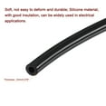 thumbnail image 3 of Uxcell Silicone Tubing Hose 4mm ID 8mm OD 8ft Black for Water Hose Air Tube, 3 of 5