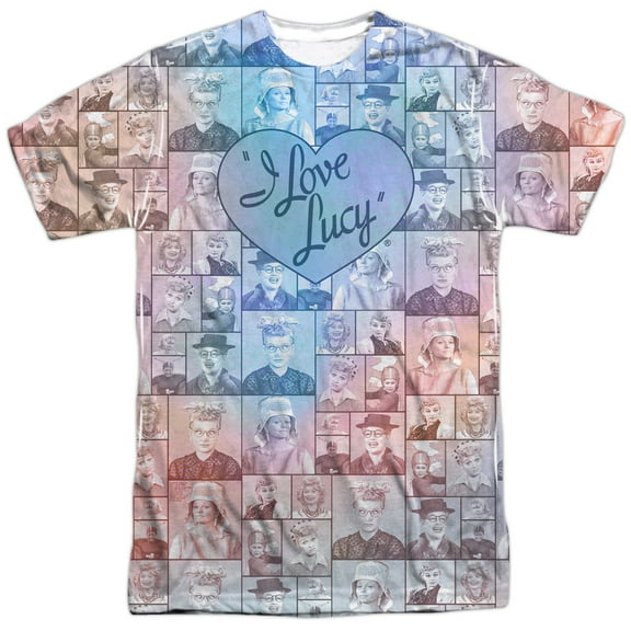 I Love Lucy - Many Moods - Short Sleeve Shirt - X-Large