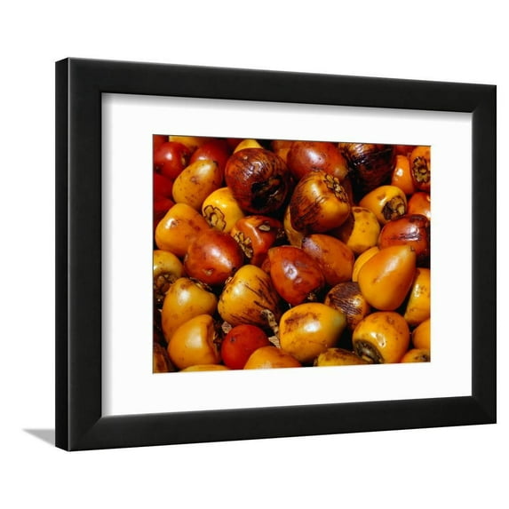 Chontaduro, Fruit of a Palm, Cooked and Eaten with Salt and Lemon Juice, Bogota, Colombia Framed Print Wall Art By Krzysztof Dydynski