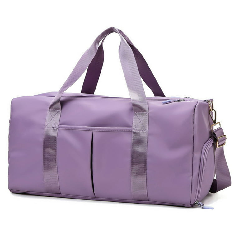  WOLT | Weekender Bag for Women travel - Stylish and  Multifunctional Women's Sports & Travel Duffel, with Shoes compartment &  Wet/Dry
