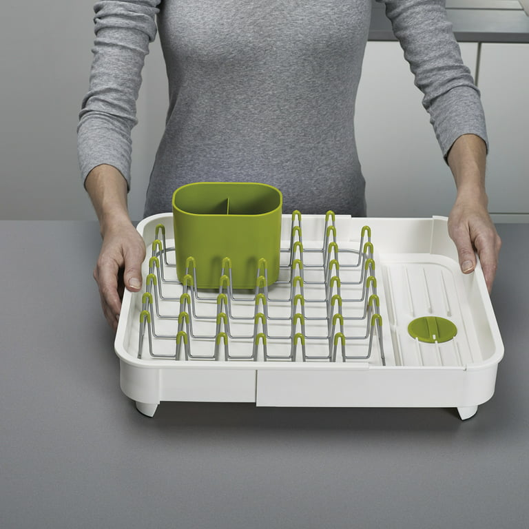 Extendable Dish Drying Rack - Green