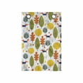 thumbnail image 1 of Autumn Hanging Pocket Organizer, Colorful Red Fox on the Season at Forest Orange Leaves Composition Art, Printed Polyester Storage Bag with Pockets, 14" x 20", White and Multicolor, 1 of 2